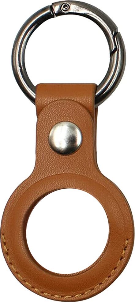 Korbi SKÓRZANE ETUI BRELOK KLUCZY DO APPLE AIRTAG BRĄZ 7