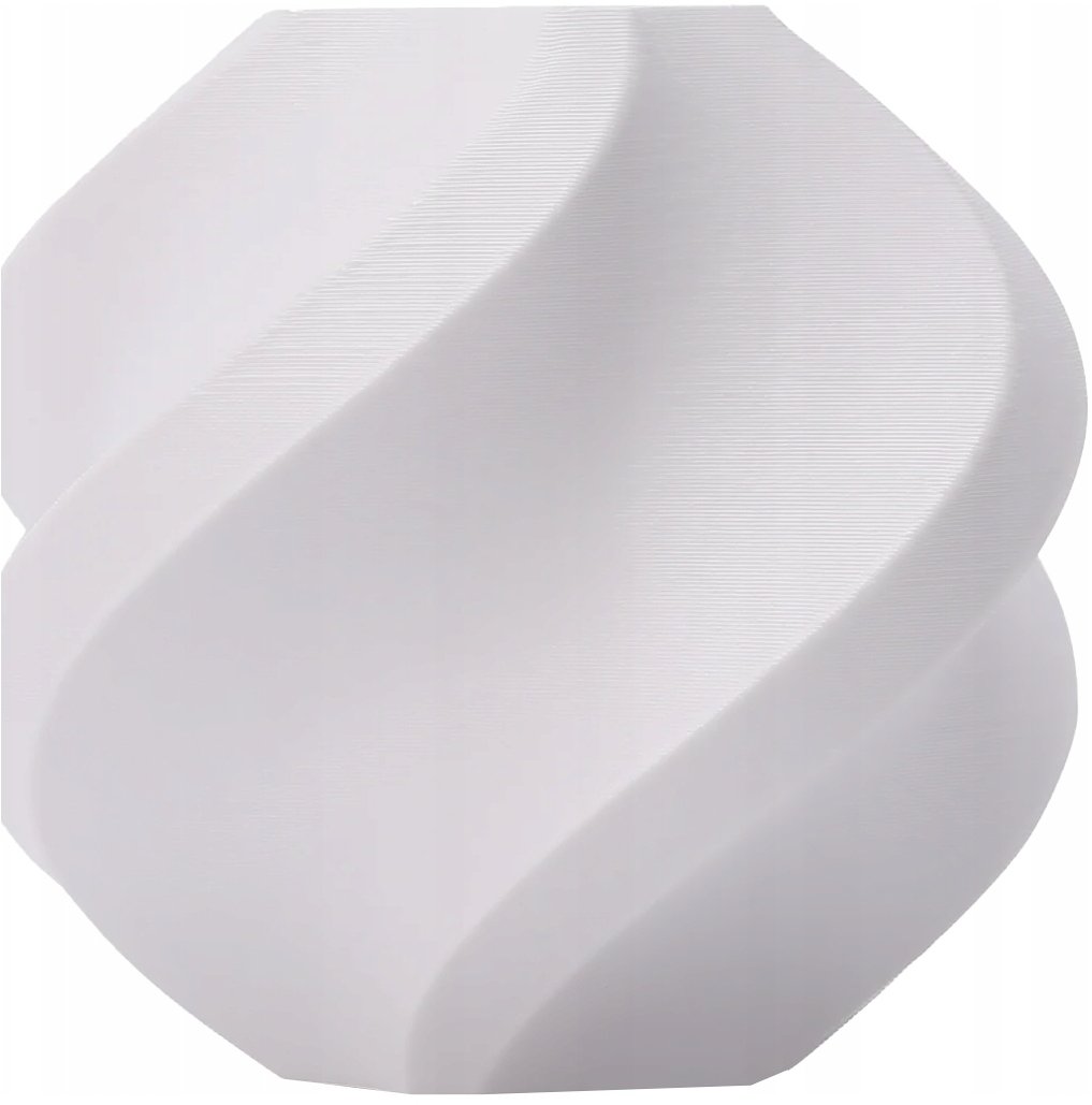 BambuLab Bambu Lab PETG HF filament 1.75 mm 1 kg – komplektowany z wielokrotnego użytku szpulką – biały