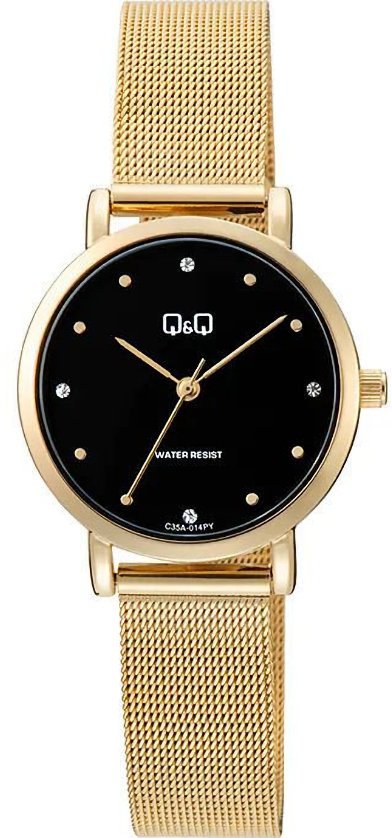 Klasyczny zegarek damski Q&Q C35A-014P .