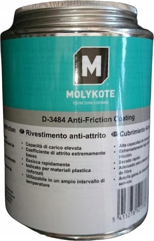 Molykote Molykote D-3484 500g powłoka przeciwcierna
