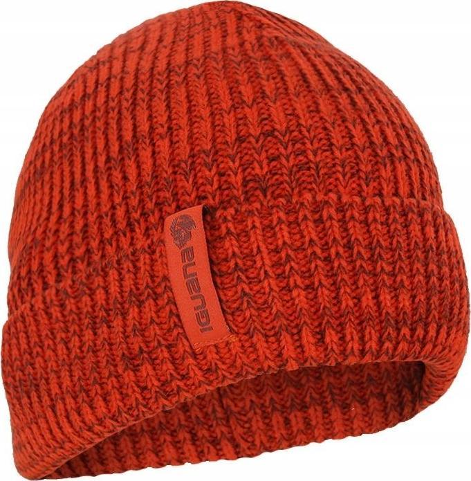 Iguana Czapka zimowa męska Iguana Liam czerwona