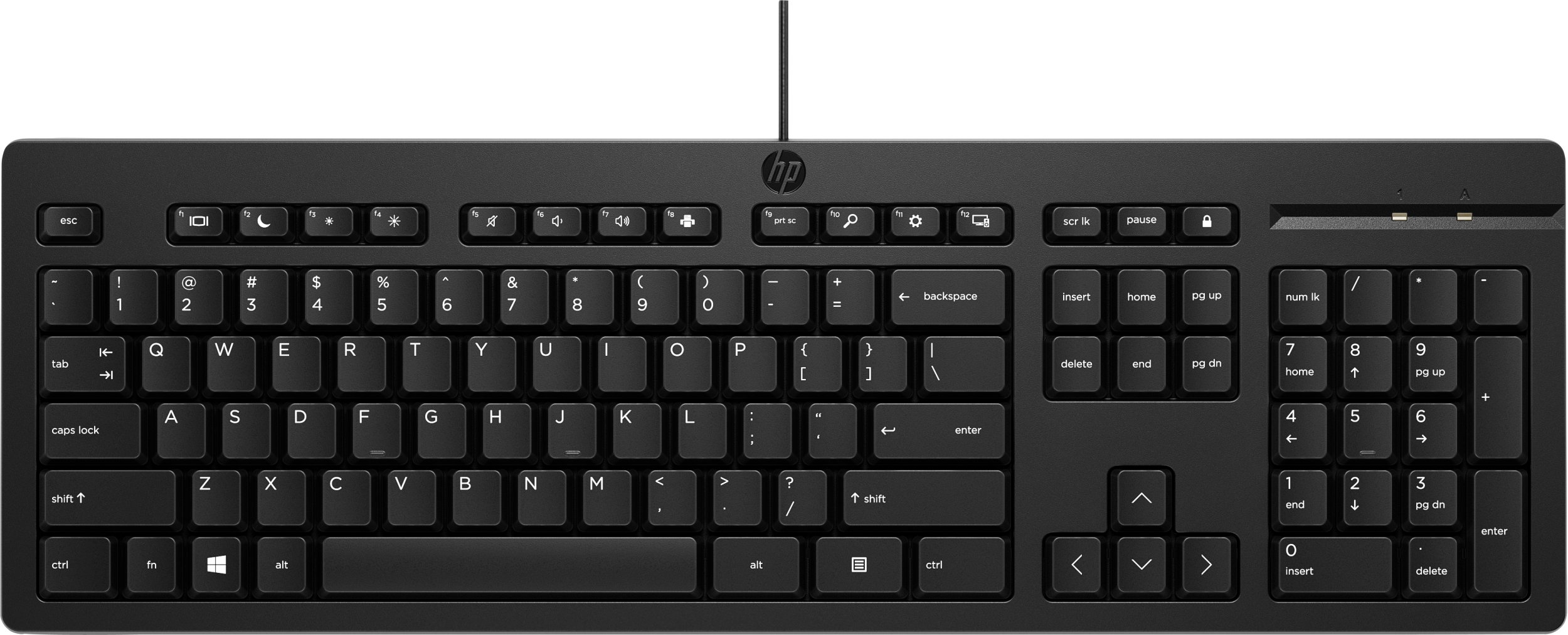 Klawiatura HP 125 (125 Wired Keyboard Norwegian)