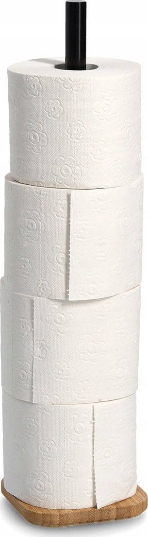 Zeller Stojak na papier toaletowy, bambus, ZELLER