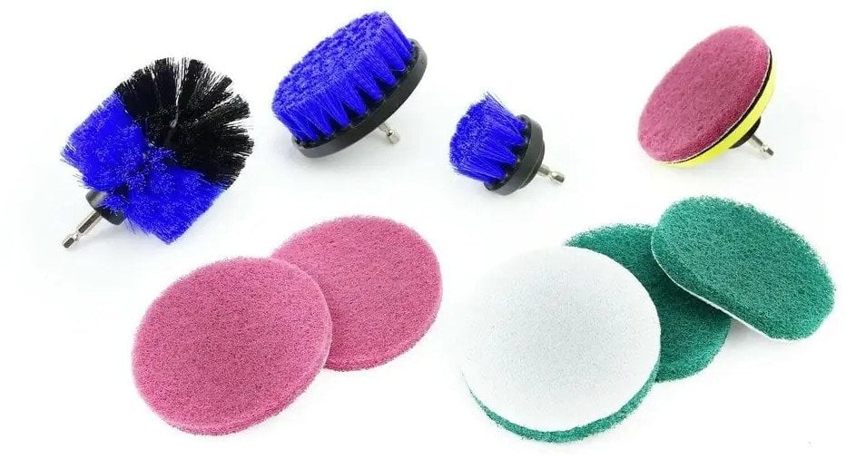 Szczotki czyszczące na wkrętarkę 10szt.(60)