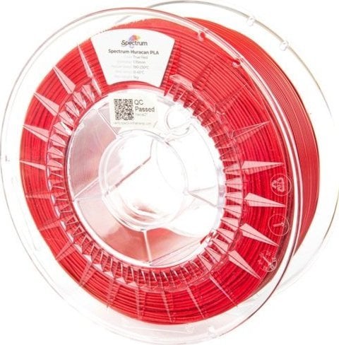 Spectrum Filament Spectrum Huracan PLA 1,75mm 1kg - True Red}
