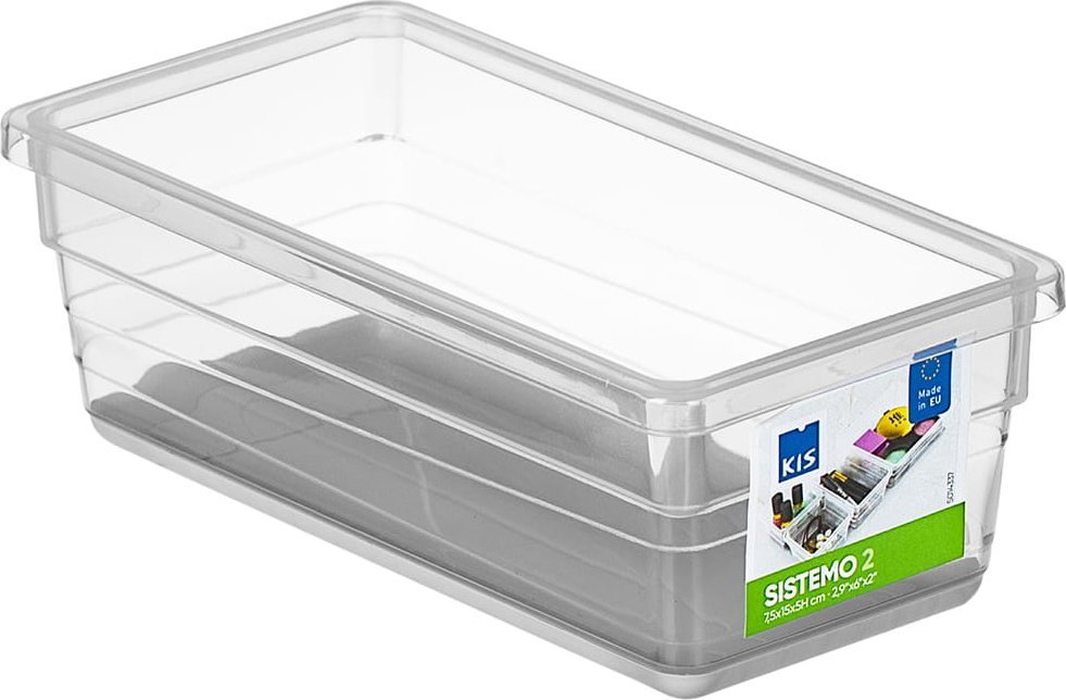 Curver Organizer do szuflady Sistemo2 7,5x15x5 cm 244688 Curver