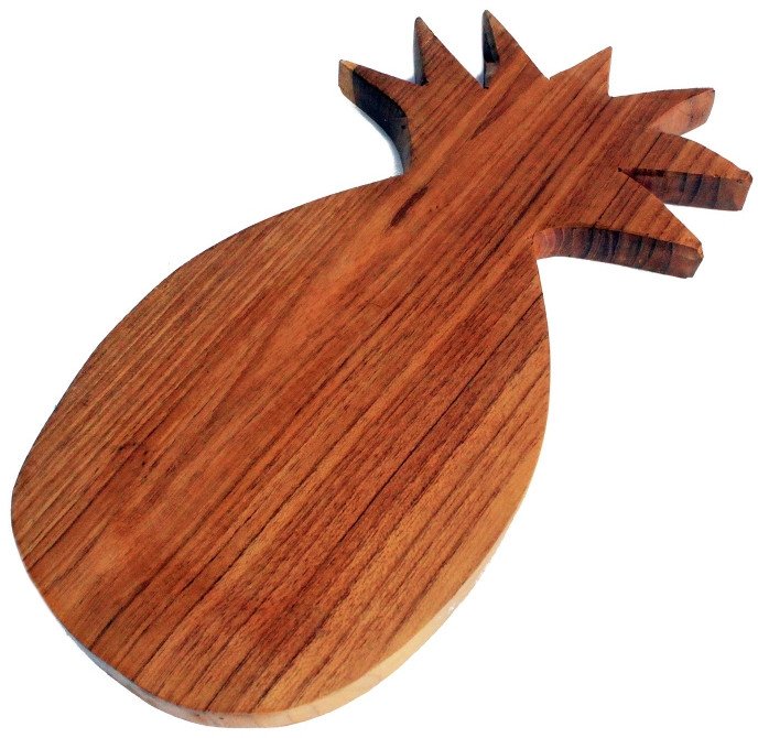 Tekowa deska do krojenia - Ananas