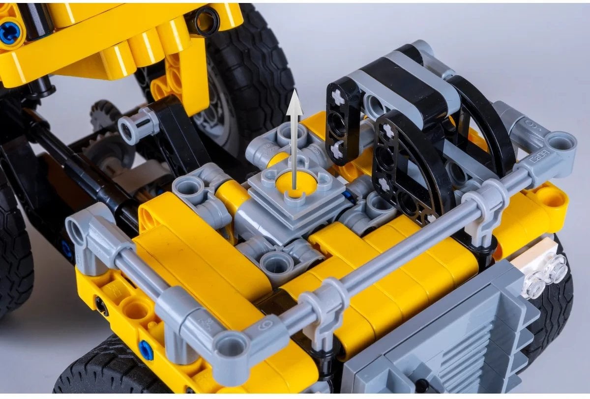 Jamara CaDA Wywrotka Bricks żółty 8+