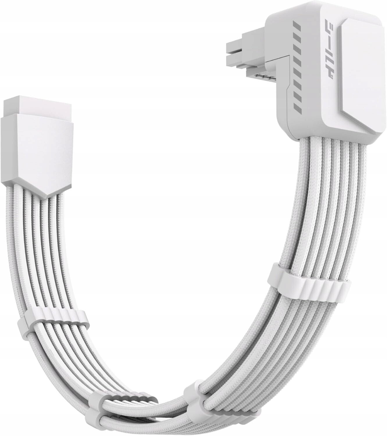 Przedłużacz przewód kątowy 90 stopni 12VHPWR STD 12+4 Pin 16 AWG EZDIY-FAB