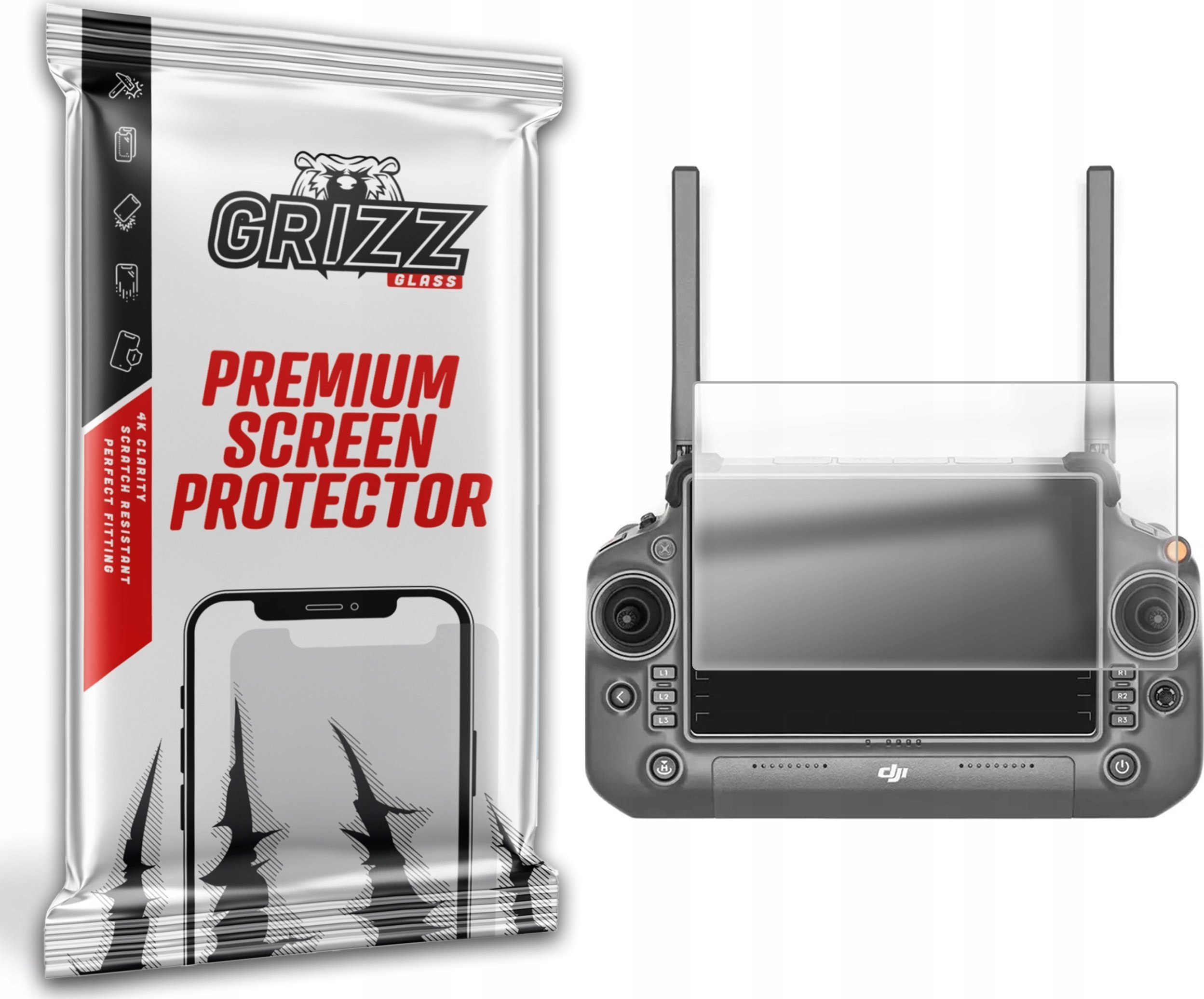 Folia matowa GrizzGlass PaperScreen do DJI RC Plus Matrice 30/300/350 RTK