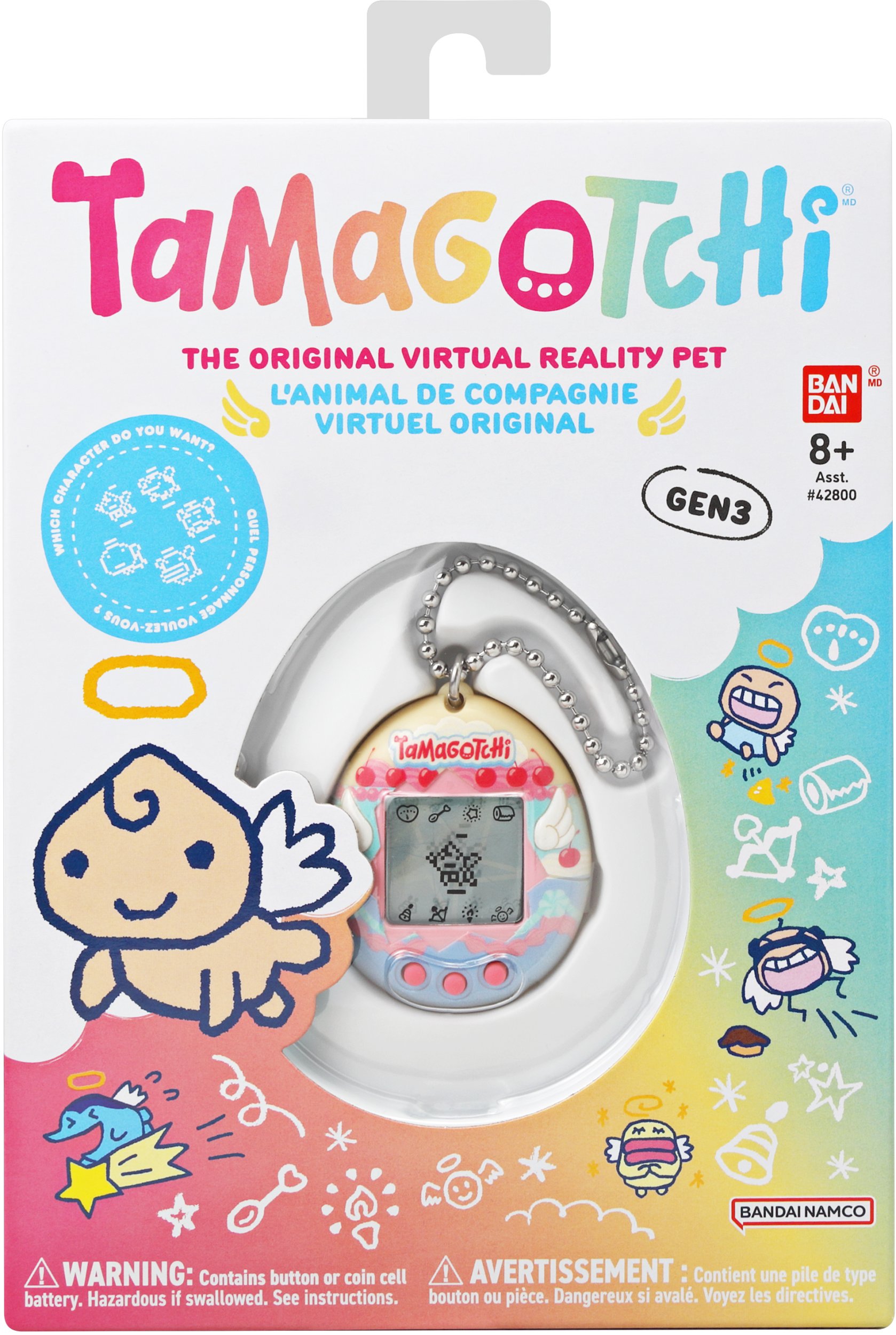 Tamagotchi Angel Cake(P3), Wirtualny pupil