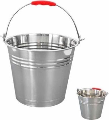 Orion Wiadro stalowe, nierdzewne 14L uniwersalny