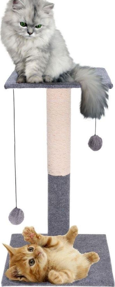 Cats Collection Drapak wysoki dla KOTA słupek legowisko drzewo z zabawkami piłeczkami