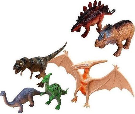 Dinozaury 6szt