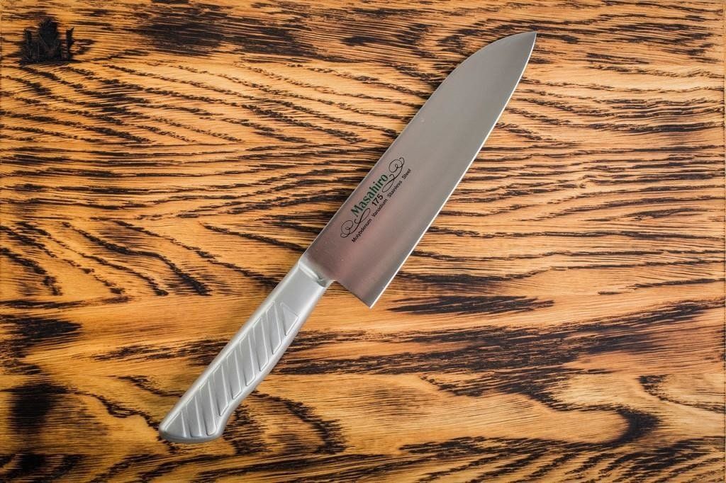 Masahiro Nóż Masahiro MV-S Santoku 175mm [13623] uniwersalny