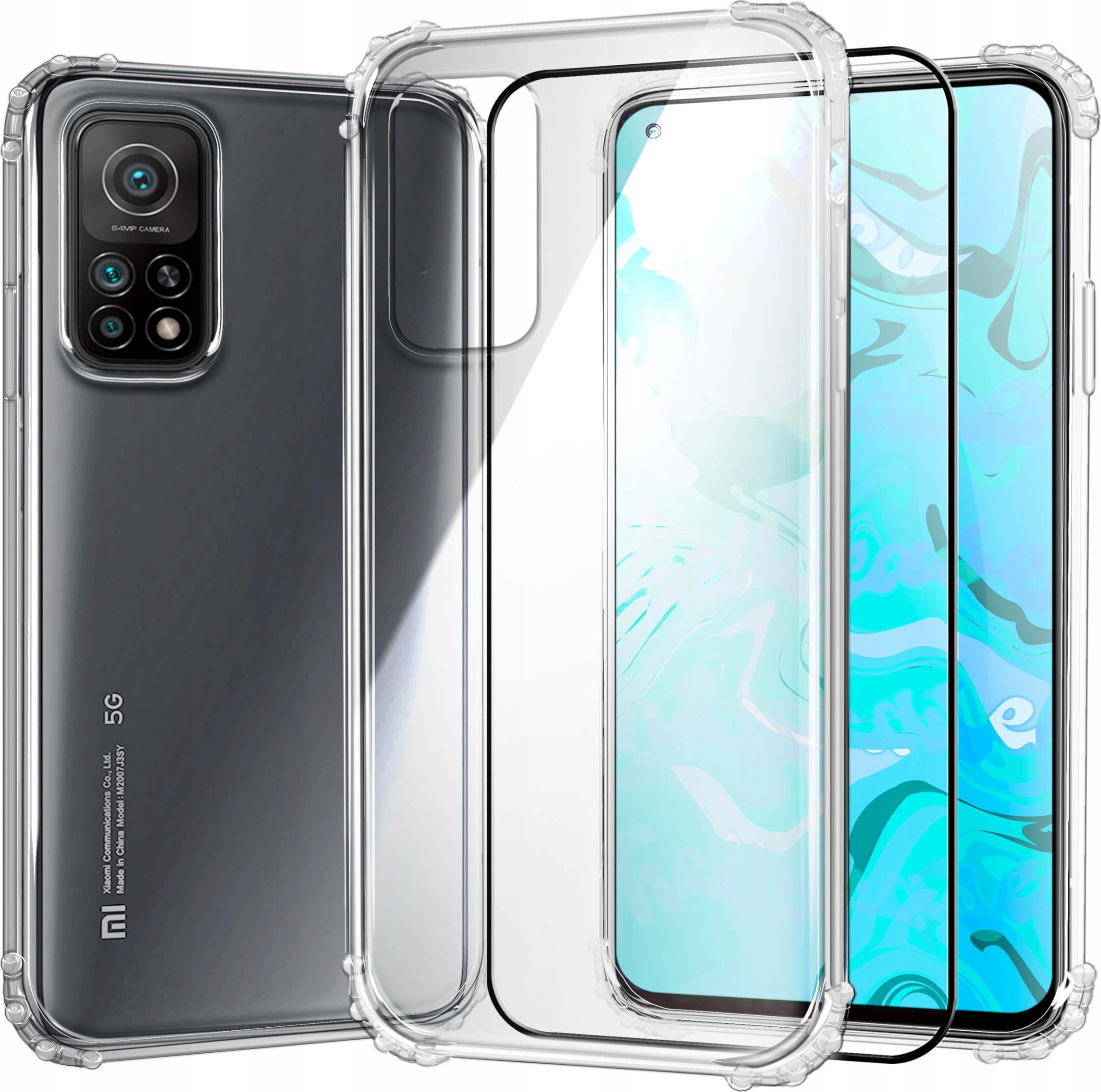 Hello Case ETUI PANCERNE DO XIAOMI MI 10T 5G / 10T PRO 5G | CASE SILIKON GUMOWE CLEAR