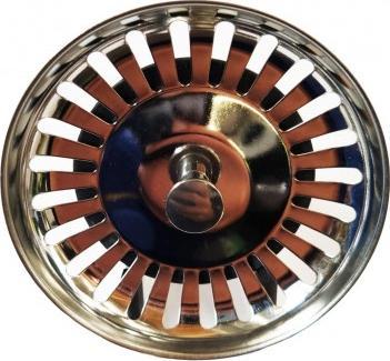 Syfon Kuchinox Korek sitko do odpływu zlewu 3,5 cala 80mm