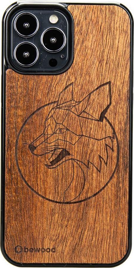 BeWood Drewniane Etui iPhone 13 Pro Max LIS MERBAU
