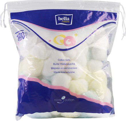 Bella Waciki kosmetyczne 100 sztuk