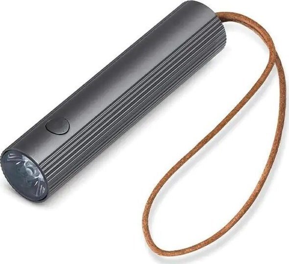 Lexon Brelok z latarką Lexon Fine szary