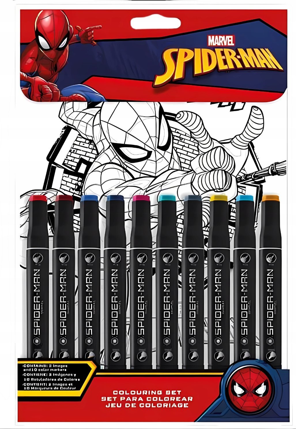 Kids Euroswan Zestaw do malowania po numerkach Spiderman SP50043 Kids Euroswan