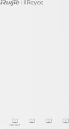 Access Point RUIJIE WRL ACCESS POINT 1300MBPS/RG-RAP1200(P) RUIJIE