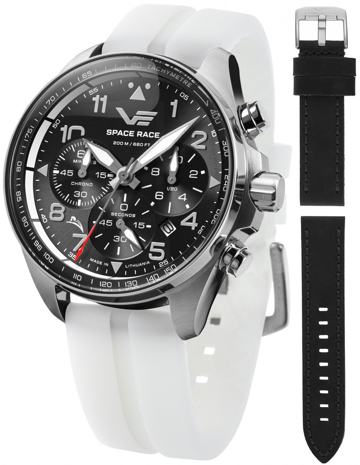 Zegarek męski Vostok Europe 6S20-325A741SW biały