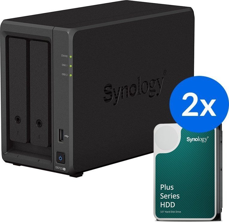 Serwer plików Synology DS723+ /24T (DS723+-24T-10-2)