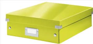 Leitz PUDŁO Z PRZEGRÓDKAMI LEITZ CLICK STORE DUŻE 280 X 100 X 370 MM, RÓŻOWY