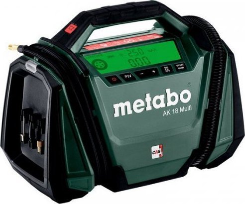 Kompresor samochodowy Metabo KOMPRESOR BEZOLEJOWY AKUMULATOROWY 18V AK 18 MULTI 0*AH (1 SZT)