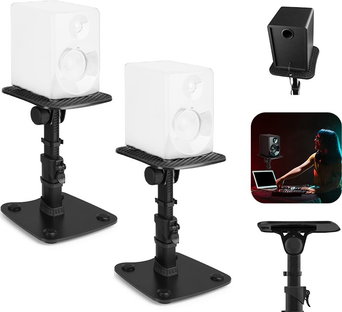 Statywy pod monitory studyjne 2szt SMS30 Vonyx one size
