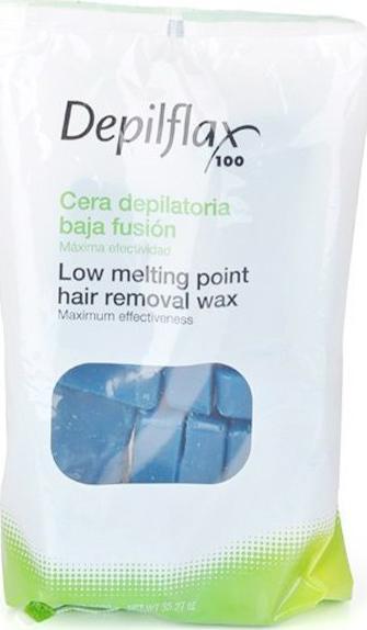 Depilflax DEPILFLAX WOSK TWARDY BEZPASKOWY DO DEPILACJI 1KG AZULEN