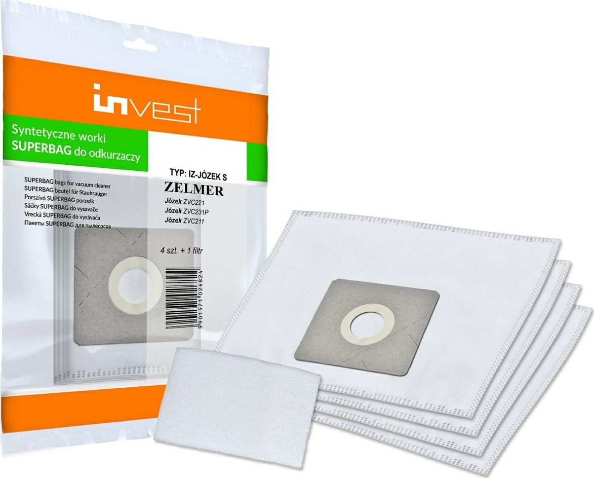 Worek do odkurzacza SAFBAG ZELMER Józek 4+1