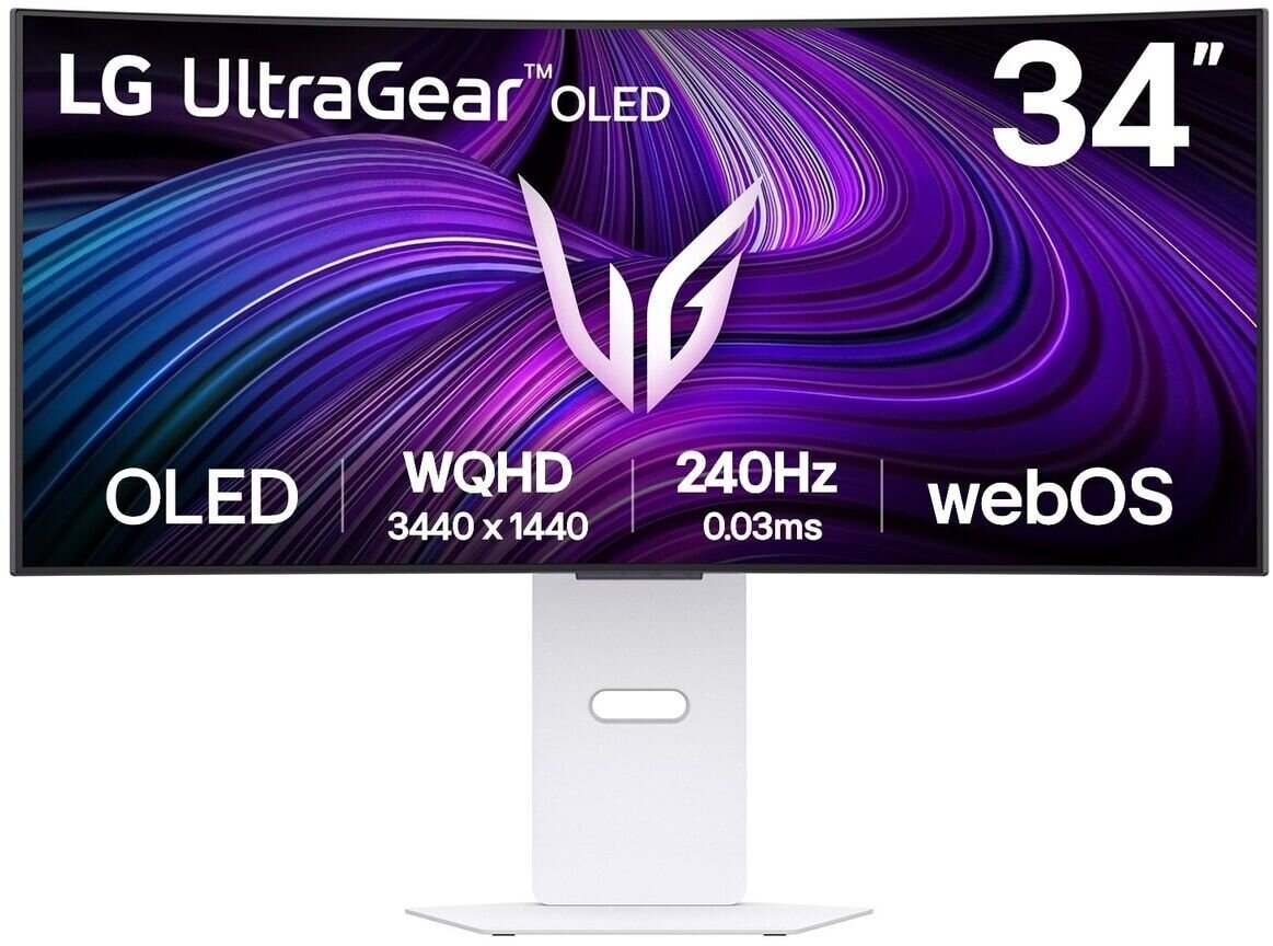 Monitor LG UltraGear OLED 34GX90SA-W Smart