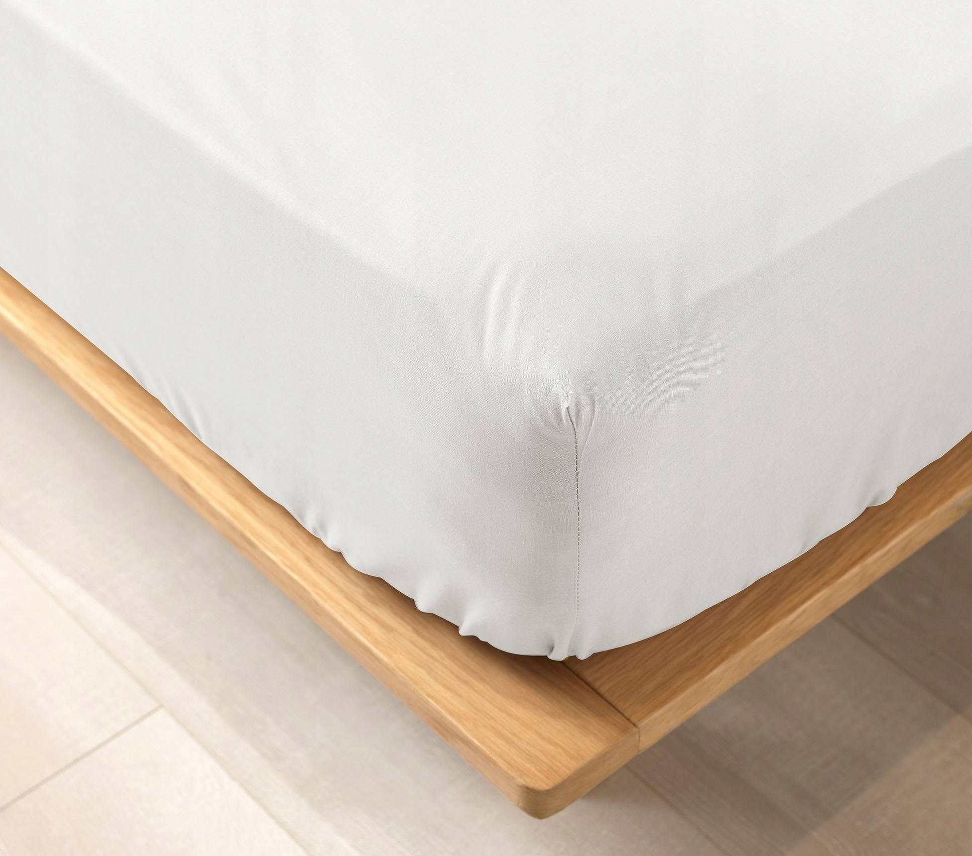 Douceur d`Interieur Podwójne prześcieradło z organicznej bawełny BIOLINA, 140 x 190 cm