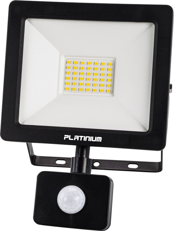 Naświetlacz Platinium Reflektor energooszczędny z czujnikiem detektorem ruchu LED halogen 30W