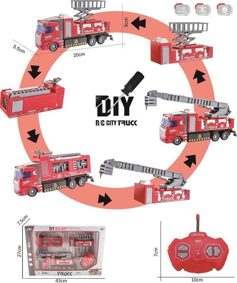 Stra? R/C + ?adowarka + ?w/d? Zmienne Karoserie