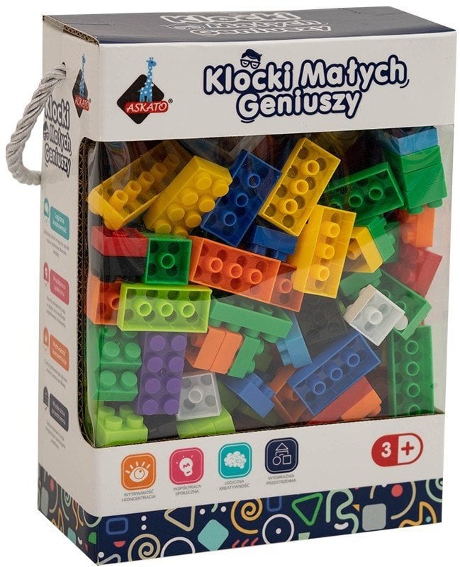 Klocki Małych Geniuszy Basic 240 elementów ASKATO