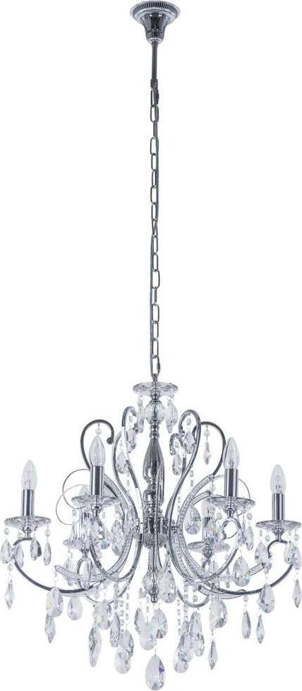 Lampa wisząca Italux Barocco Chrome MD72709-6A