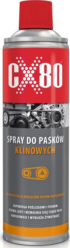 CX80 CX80 spray do pasków klinowych 500 ml