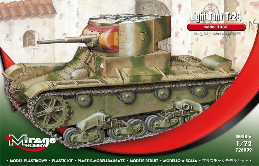 Mirage Czołg Lekki T-26 model 1933
