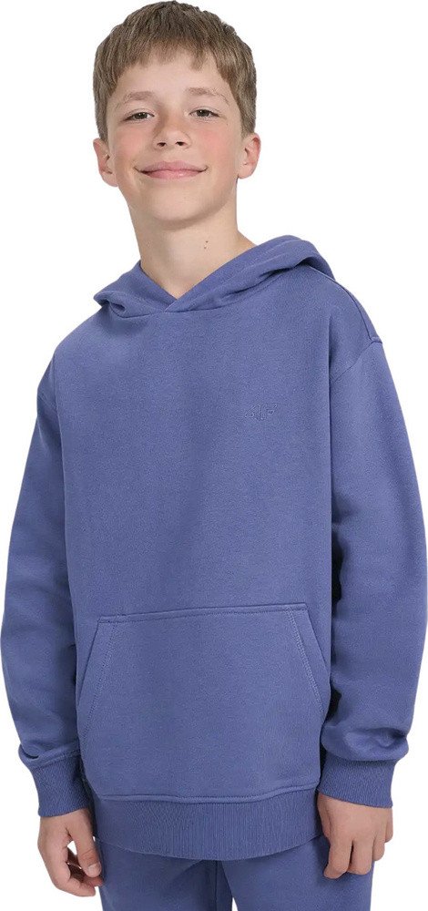 Bluza dla chłopca 4F M1945 niebieska 4FJWAW25TSWSM1945 33S 128cm