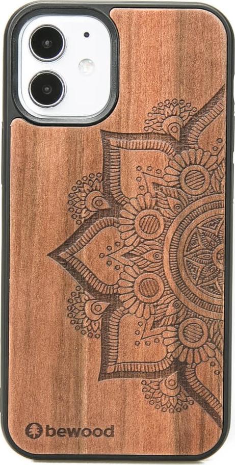 BeWood Drewniane Etui iPhone 12 Mini MANDALA JABŁOŃ