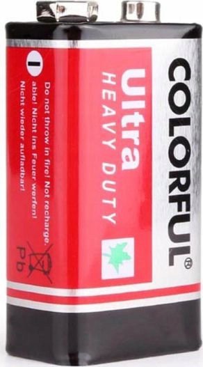 Rosfix ALAKICZNA BATERIA MOCNA 9V 6F22 ZABAWKI URZĄDZENIA GOLARKI ZEGARY PILOTY