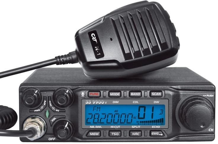 CB Radio CRT Radiotelefon AM/FM/SSB 80W SS9900V export
