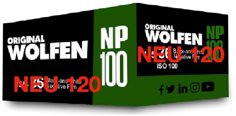 1 Original Wolfen NP100 120