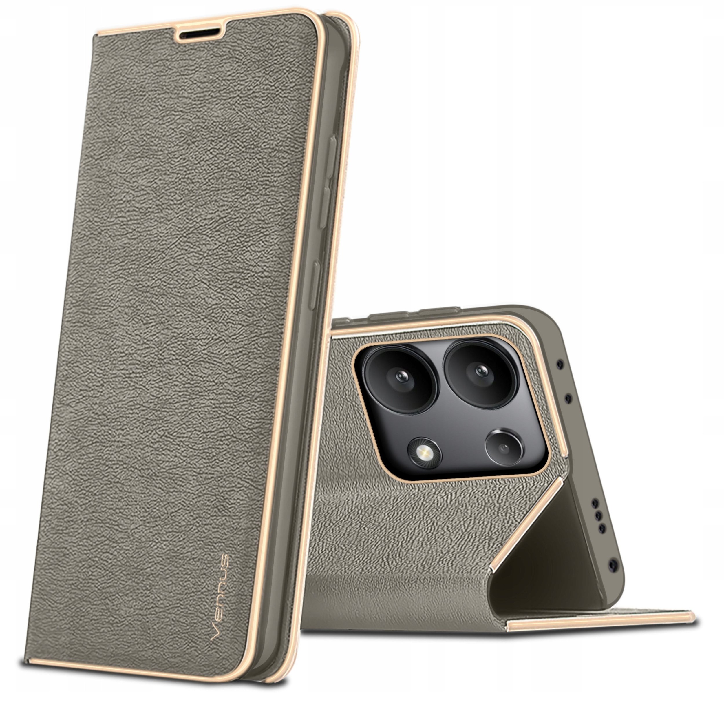 Etui do Xiaomi Redmi Note 13 Pro 4G Case Magnet PORTFEL + Szkło OCHRONNE 9H