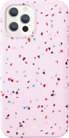 Uniq UNIQ etui Coehl Terrazzo Apple iPhone 12 Pro Max różowy/blush pink