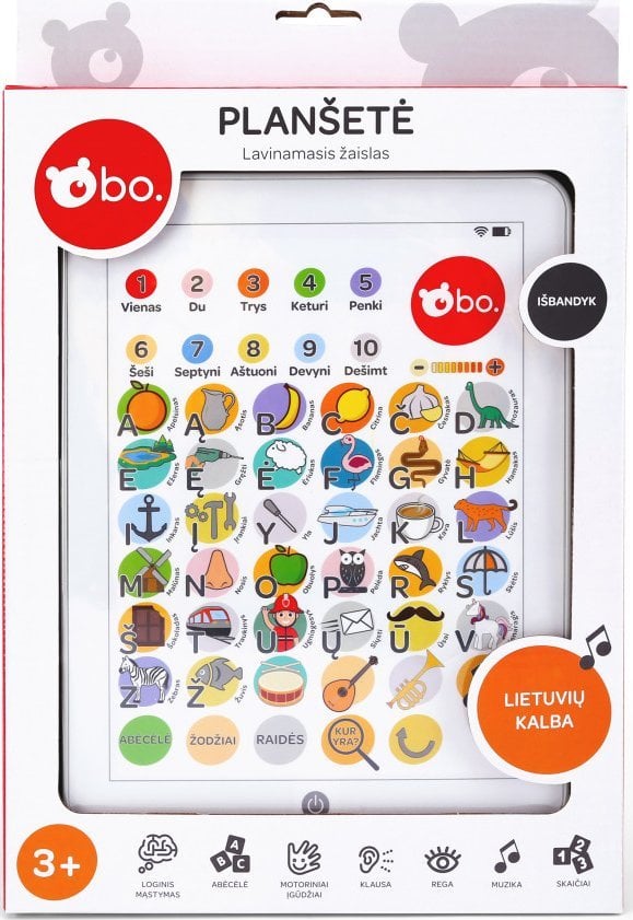 Sourcing TOY BO TABLET - LITHUANIAN 82031LT