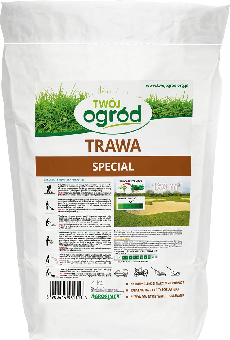Mieszanka nasion Trawa Special Twój Ogród 1 kg